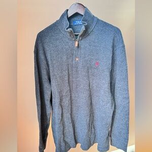 Men’s Polo Ralph Lauren Sweater Half Zip 1/4 Pullover Long Sleeve